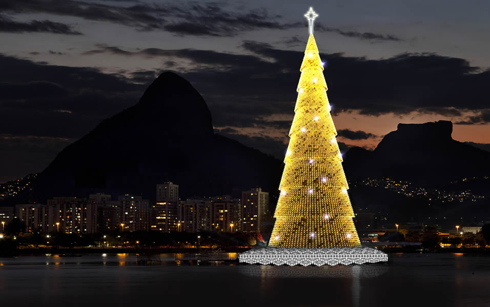 Bradesco Seguros inaugura 20ª árvore de natal no Rio de Janeiro – Clube do  Corretor